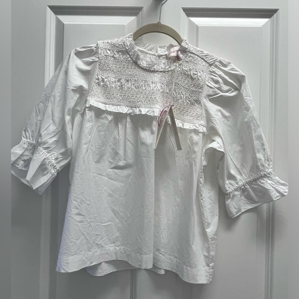 NWT Love The Label White Blouse